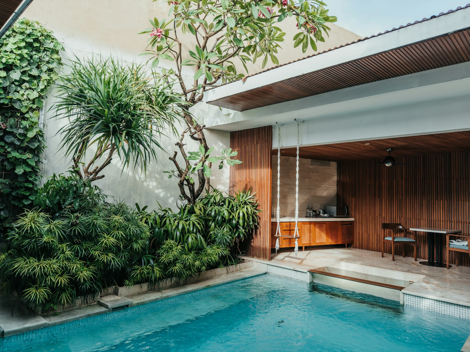 Modern villa with a private pool in Belitung